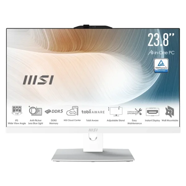Msı Modern Am272p 1m-1095xeu Core 7 150u 16 GB 1 TB SSD Intel Graphics 27" Full HD All İn One PC - Görsel 3