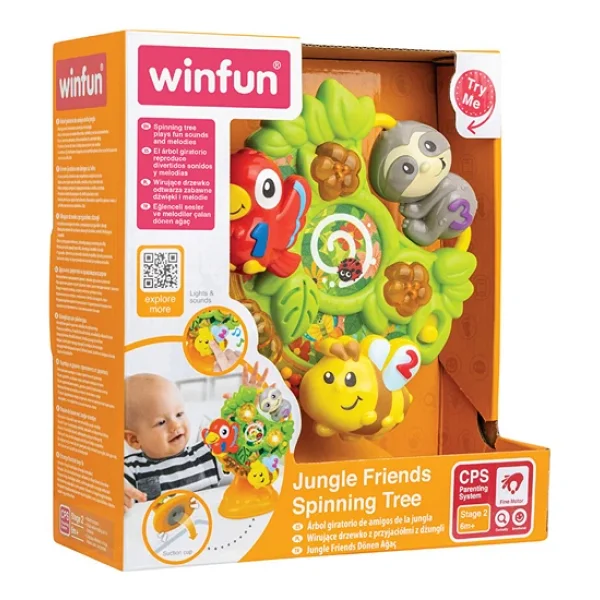Winfun Dönen Ağaçtaki Orman Arkadaşlarım (5 Adet) - Görsel 7
