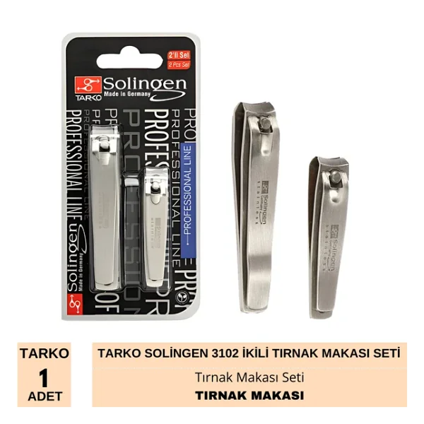 Solingen İkili Tırnak Makası Seti 3102 - Görsel 4