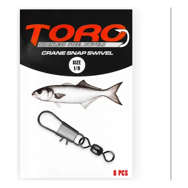 Protackle Crane Klipsli Fırdöndü 8'li No: 1/0 (Sw145) - Görsel 3