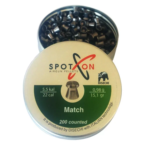 Spoton Match Havalı Saçma 5.5 Mm ( 200lü) - Görsel 2