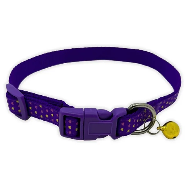 Royalist 2863 15 Mm Zilli Kedi/Köpek Tasması Mor - Görsel 4