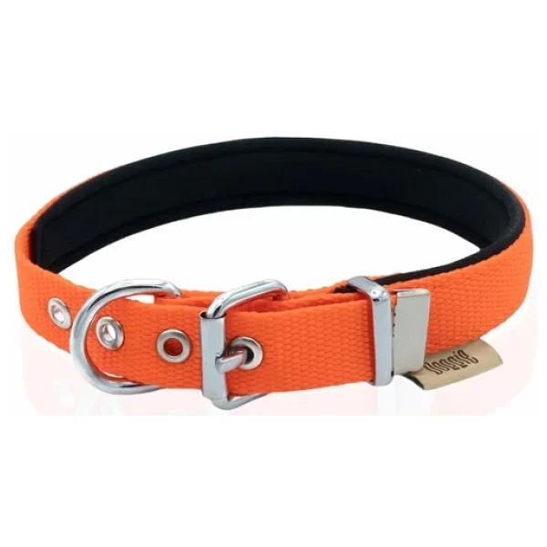 Doggie Konfor Dokuma Boyun Tasması Turuncu 2.0x30-35 Cm (Dsbt-2010 S) - Görsel 2