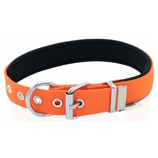 Doggie Konfor Dokuma Boyun Tasması Turuncu 2.5x42-50 Cm (Dsbt-2510 L) - Görsel 3