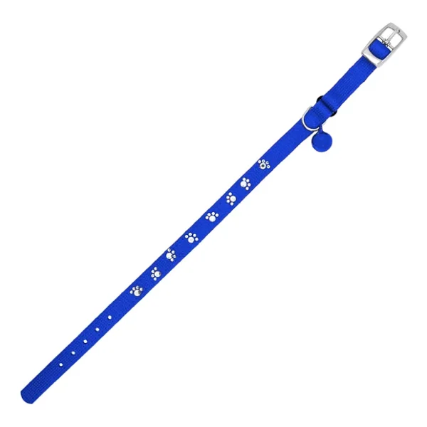 Royalist PC-11 Pati Baskılı Kedi-Köpek Tasması 10mmx30cm Mavi - Görsel 4