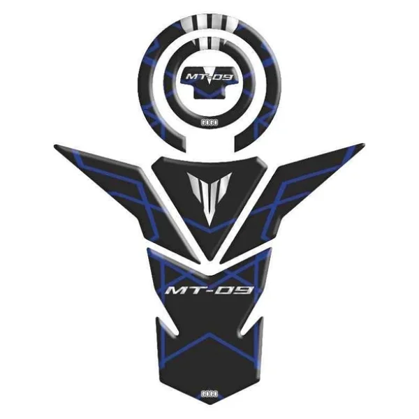Yamaha Mt09 2013 - 2018 Uyumlu Tank Pad Set 006 - Görsel 3