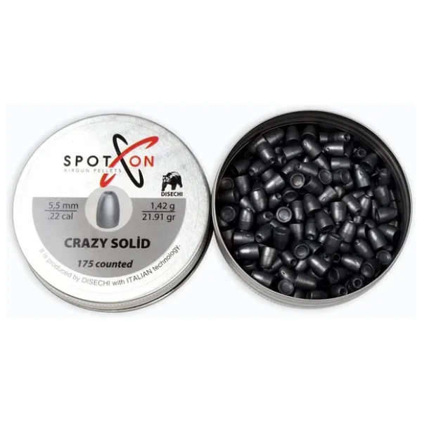 Spoton Crazy Solid Havalı Saçma 5.5 Mm (175'li) - Görsel 4