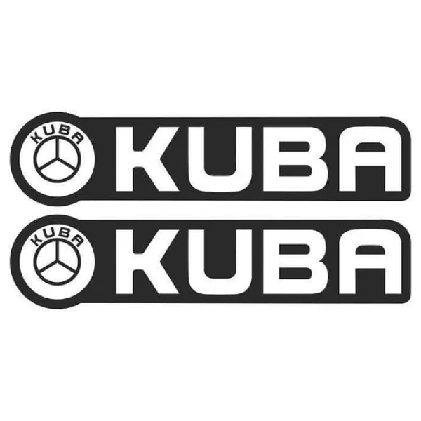 Kuba Siyah Cg Depo Yan Damla Sticker - Görsel 3