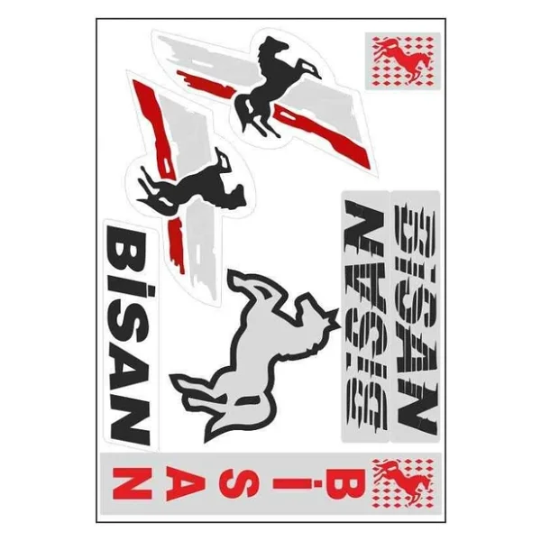 Bisan 004 Bisiklet Sticker - Görsel 3
