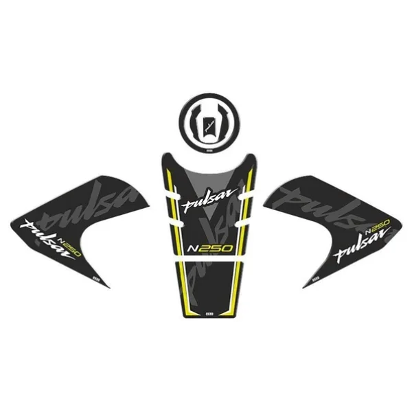 Bajaj Bajaj Pulsar N250 2022 - 2024 Uyumlu Tank Pad Set 005 - Görsel 3