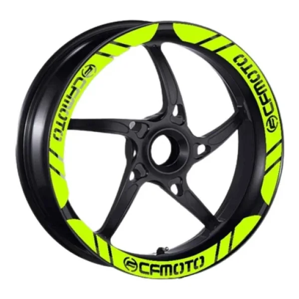 Cf Moto Uyumlu Flo Sarı 1 Set Jant Şeridi - Görsel 3