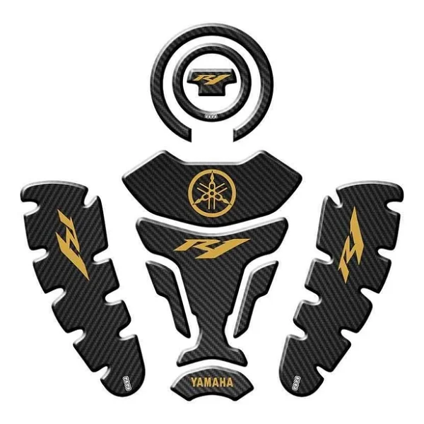 Yamaha R1 Uyumlu Tank Pad Set 001 - Görsel 3