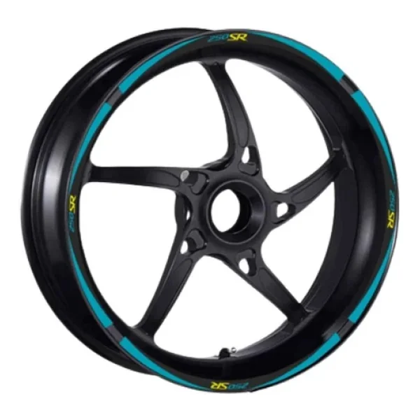 Cf Moto Cf Moto 250 Sr 2020 - 2024 Uyumlu 1 Set Jant Şeridi 001 - Görsel 3