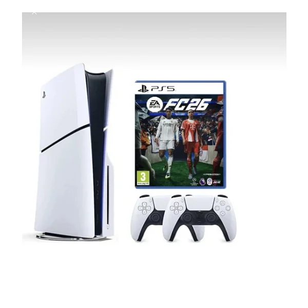 Sony Playstation 5 Slim Cdli +2.Kol Dualsense +PS5 Fc26 (Ithalatçı Garantili) - Görsel 3