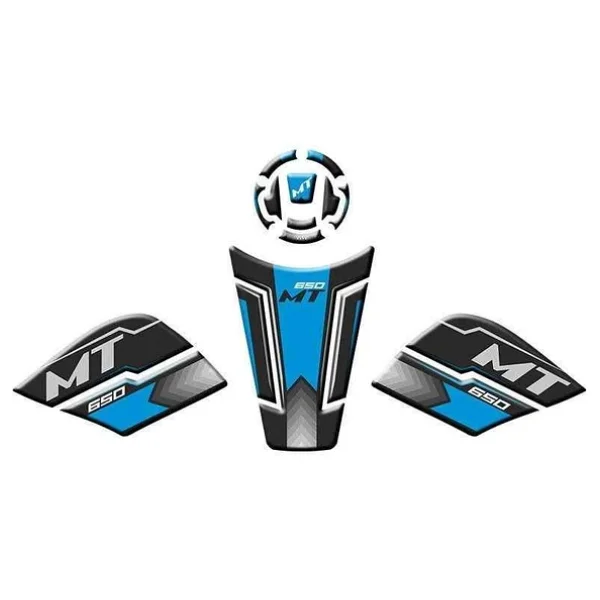 Cf Moto 650 Mt 2022 - 2024 Uyumlu Tank Pad Set 003 - Görsel 4