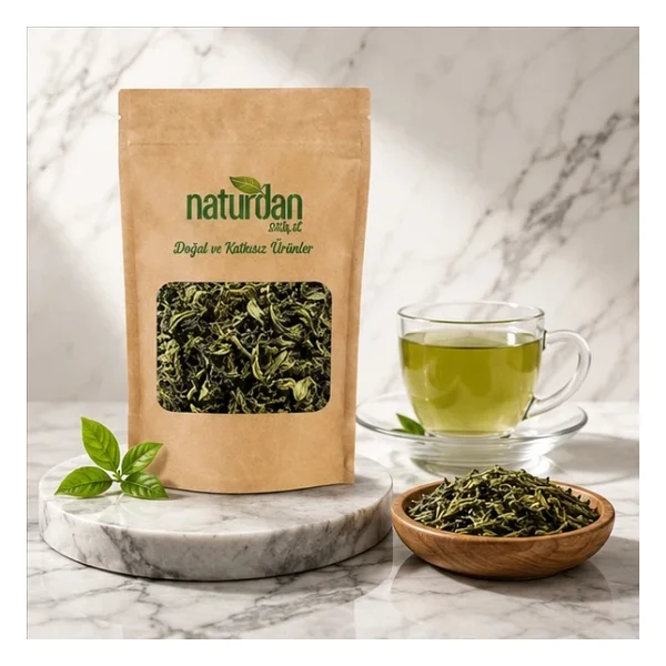 Yeşil Çay Yaprak - 1 Kg - Görsel 6