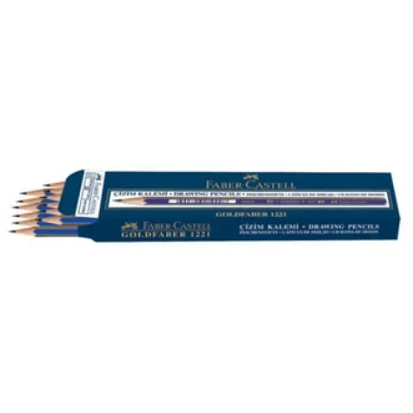 Faber Castell Goldfaber 12 Li 2b Dereceli Kurşun Kalem - Görsel 5