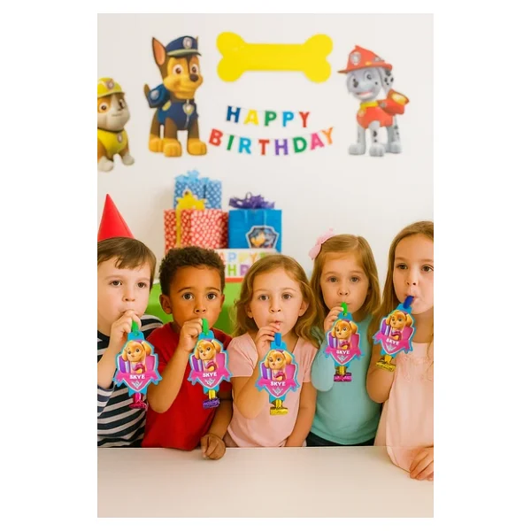 Kaynana Dili Paw Patrol Sky 6lı Parti Düdüğü - Görsel 6