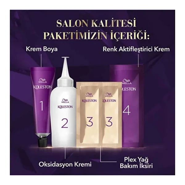 Koleston Supreme 55.46 Kızıl Büyü Saç Boyası - Görsel 5