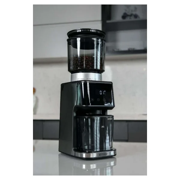 Vosco Dijital Espresso Ve Kahve Öğütücü - Ayarlanabilir Dozaj Ve Öğütme Seçenekleri - Görsel 9