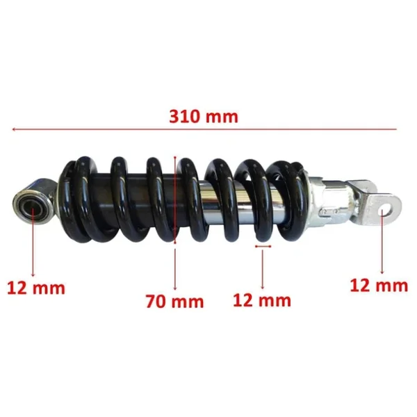 Cross 250 Fazer Arka Amortisor 320 Mm Tek Catal - Görsel 3