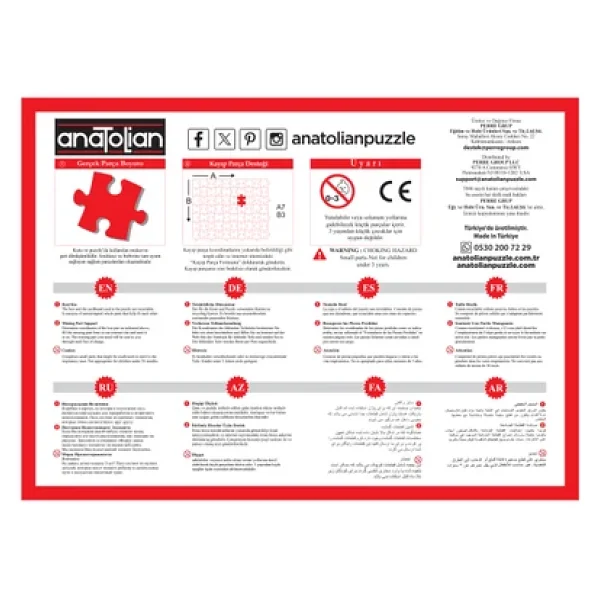 Anatolian 260 Parça XL Puzzle - Minik Balerin 3333 - Görsel 8