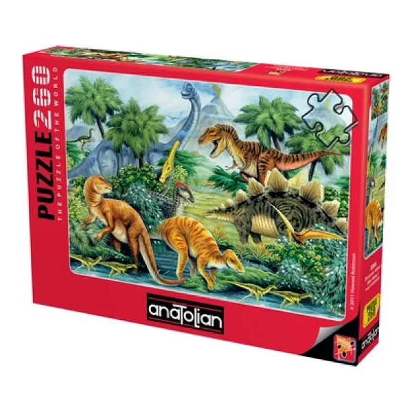Anatolian 3285 Dinozorlar Vadisi I 260 Parça Puzzle - Görsel 3