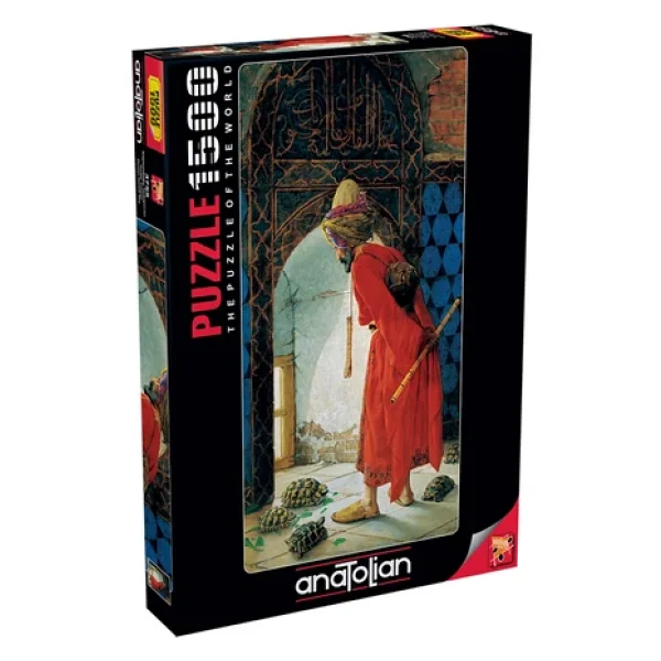 Anatolian Kaplumbağa Terbiyecisi 1500 Parça Puzzle - Görsel 3