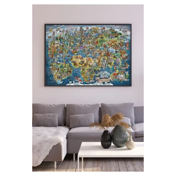Anatolian Harika Dünya Puzzle 3000 Parça 4923 - Görsel 5