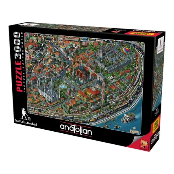 Anatolian Fractal İstanbul 3000 Parça Puzzle - Görsel 3