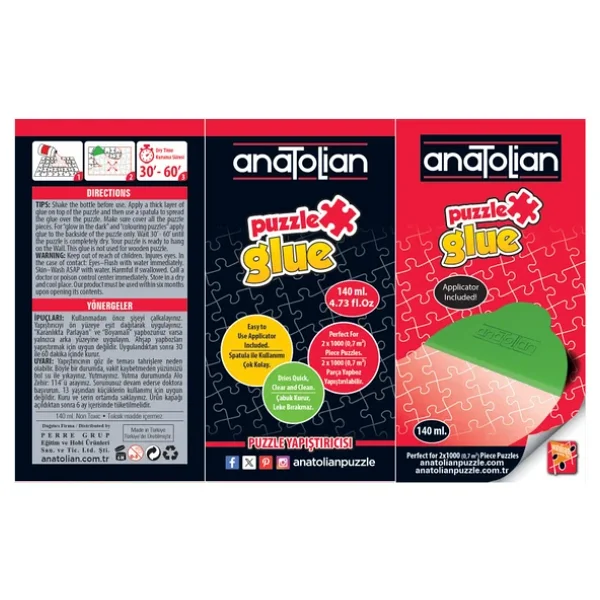 Anatolian Sıvı Puzzle Yapıştırıcısı 140 Ml 9002 - Görsel 4