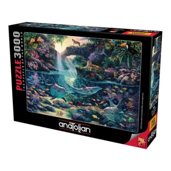 Anatolian Ormanın Derinliği 3000 Parça Puzzle - Görsel 4