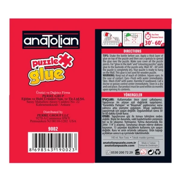 Anatolian Sıvı Puzzle Yapıştırıcısı 140 Ml 9002 - Görsel 5