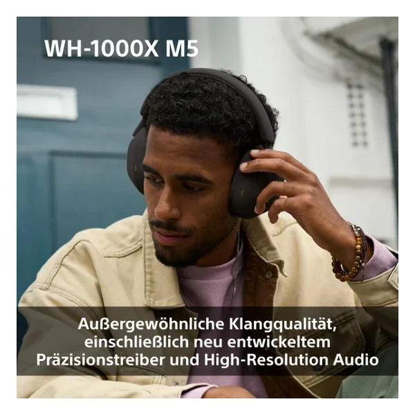 Sony Wh-1000xm5 Lacivert Kulak Üstü Bluetooth Kulaklık - Görsel 6