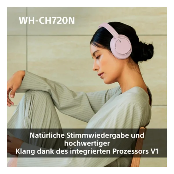 Sony Wh-Ch720n Beyaz Kulak Üstü Bluetooth Kulaklık - Görsel 5