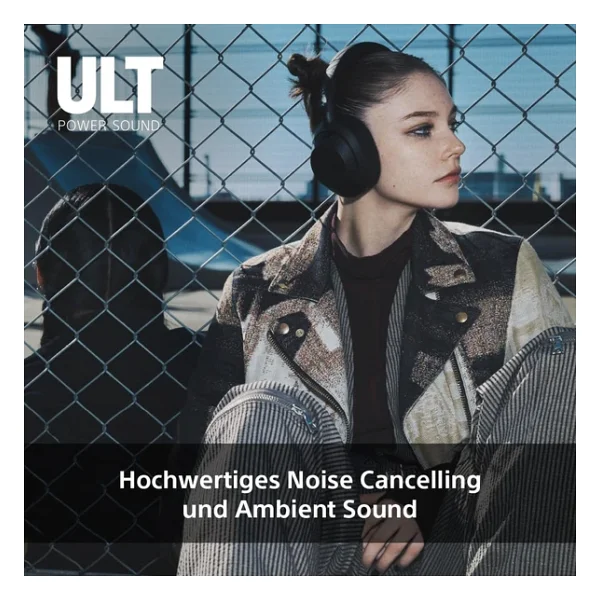Sony Ult Wear Wh-Ult900n ANC Siyah Kulak Üstü Bluetooth Kulaklık - Görsel 7
