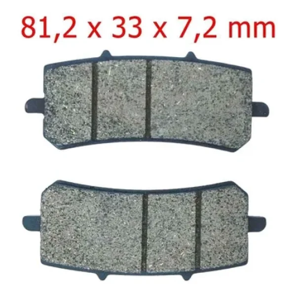 Cf Moto Nk 150-250 Ön Fren Disk Balatası Abs - Görsel 4