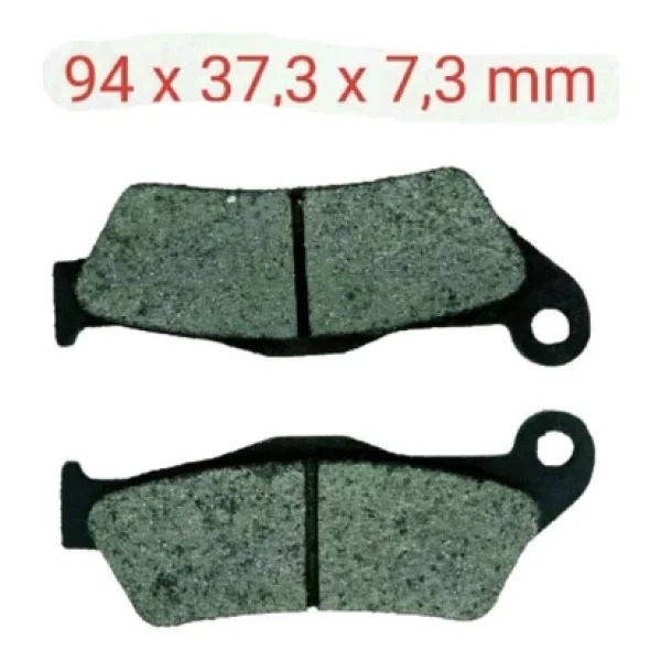 Bajaj Ön Fren Disk Balatası Fa181 Ith Bajaj Pulsar Ns 200-Rs 200-220-Ns 150-Discovery 150 F - Görsel 3