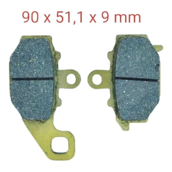 Cf Moto Arka Fren Disk Balata Fa192 650 Nk(12-15)-Kawasaki Zr 400 - Zrx 400 Zzr 400-600 Kle 650 - Görsel 3