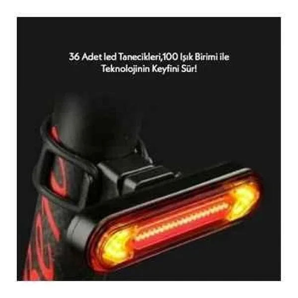 Bisiklet Sinyal Wireless Usbli (1338) - Görsel 3