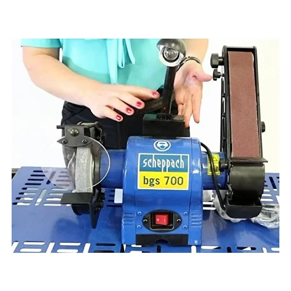 Scheppach Bgs700 Zımpara Ve Taş Motoru 150mm - Görsel 5