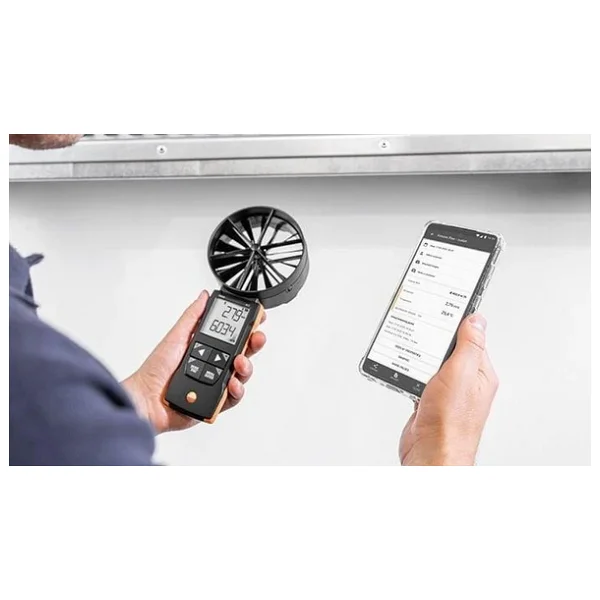 Testo 417 Akıllı Anemometre - Görsel 4