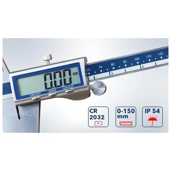 Dasqua 2115-2305 150 Mm Metal Kasalı Kumpas - Görsel 4