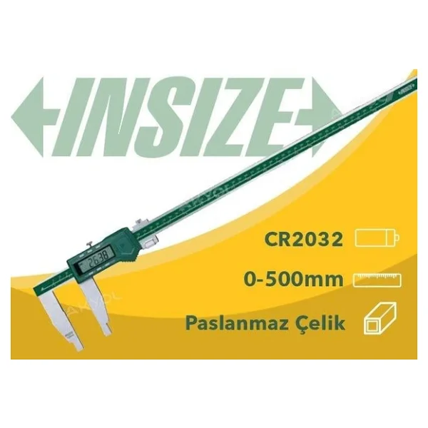 İnsize 1106-501 Tek Çene 0-500 Mm Dijital Kumpas - Görsel 5
