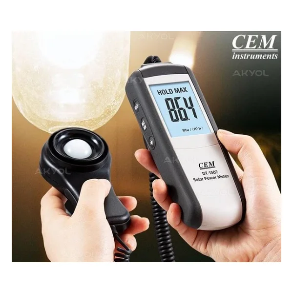 Cem Dt-1307 Lüksmetre - Görsel 7