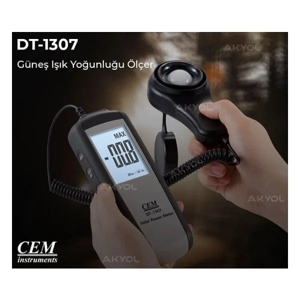 Cem Dt-1307 Lüksmetre - Görsel 8