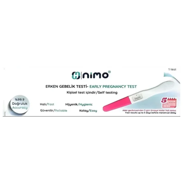 NİMO ERKEN GEBELİK TESTİ