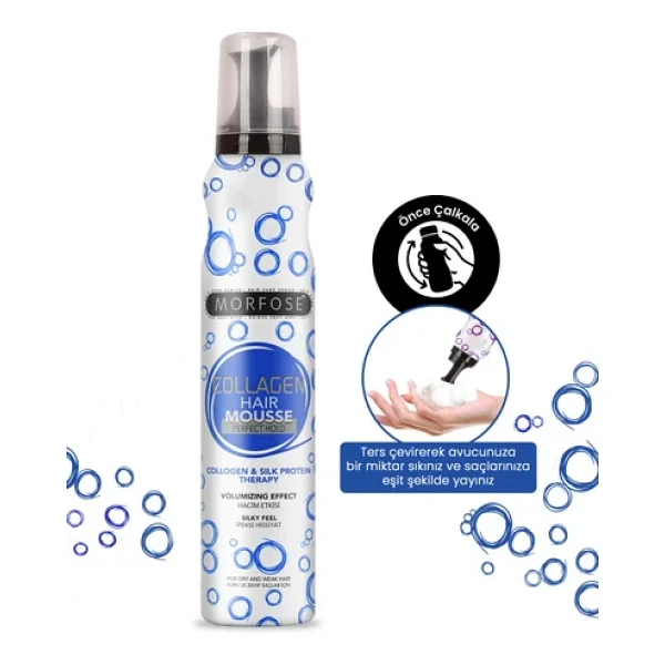 Morfose Collagen 200 Ml Saç Köpüğü - Görsel 8