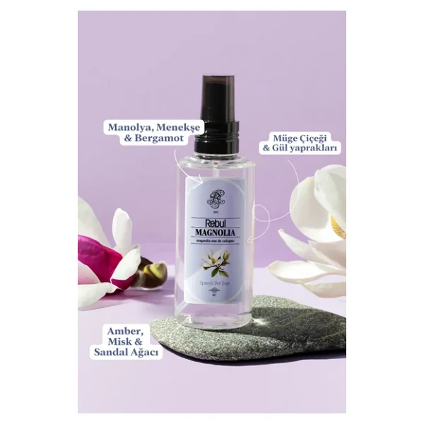 Rebul Magnolia Sprey Kolonya 50 Ml - Görsel 4