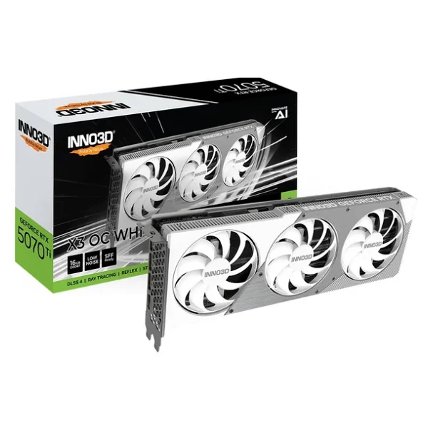 Inno3d RTX 5070 Tı X3 Oc White N507t3-16d7x-176068w 256 Bit Gddr7 16 GB Ekran Kartı - Görsel 4